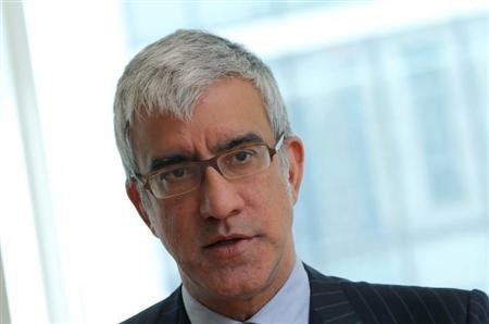 Deutsche Bank Global Head of Foreign Exchange Kevin Rodgers speaks during the Reuters Global FX Summit in London